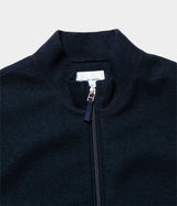 STILL BY HAND "VE02233" zip up vest