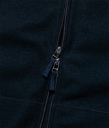 STILL BY HAND "VE02233" zip up vest
