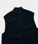 STILL BY HAND "VE02233" zip up vest