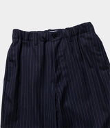 STILL BY HAND "PT05233" stripe easy pants