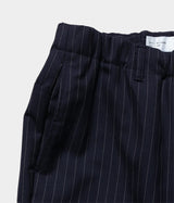 STILL BY HAND "PT05233" stripe easy pants