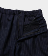STILL BY HAND "PT05233" stripe easy pants