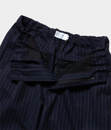 STILL BY HAND "PT05233" stripe easy pants