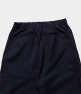 STILL BY HAND "PT05233" stripe easy pants