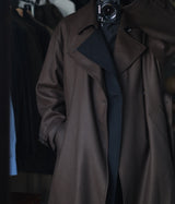 SSSTEIN "DOUBLE LAPELED DOUBLE BREASTED COAT"