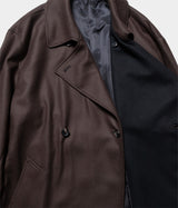 SSSTEIN "DOUBLE LAPELED DOUBLE BREASTED COAT"