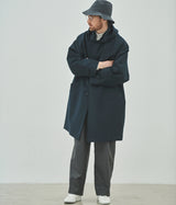 STILL BY HAND "CO01233" Moleskin hooded coat