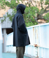 STILL BY HAND "CO01233" Moleskin hooded coat
