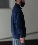 STILL BY HAND "CS01234" Half-Zip Pullover Sweatshirt