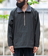 STILL BY HAND "BL03234" Half Zip Anorak