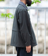STILL BY HAND "BL03234" Half Zip Anorak