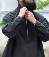 STILL BY HAND "BL03234" Half Zip Anorak