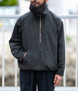 STILL BY HAND "BL03234" Half Zip Anorak