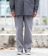 STILL BY HAND "PT01234" Peach Skin One Tuck Pants