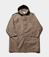 STILL BY HAND "CO01233" Moleskin hooded coat