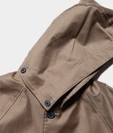 STILL BY HAND "CO01233" Moleskin hooded coat