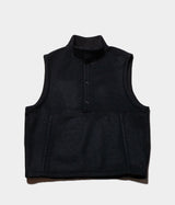 STILL BY HAND "VE02234" Wool Pile Pullover Vest