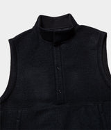 STILL BY HAND "VE02234" Wool Pile Pullover Vest