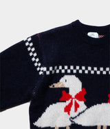 HERILL "Cashmere Jacquard Sweater AHIRU"