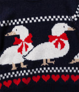 HERILL "Cashmere Jacquard Sweater AHIRU"