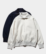 STILL BY HAND "CS01234" Half-Zip Pullover Sweatshirt