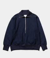STILL BY HAND "CS01234" Half-Zip Pullover Sweatshirt