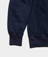 STILL BY HAND "CS01234" Half-Zip Pullover Sweatshirt