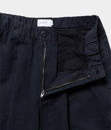 STILL BY HAND "PT01234" Peach Skin One Tuck Pants