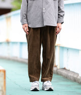 STILL BY HAND "PT05234" Corduroy Easy Pants
