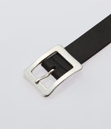 XOLO JEWELRY "Rectangular Buckle -Black Leather-"