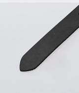 XOLO JEWELRY "Rectangular Buckle -Black Leather-"