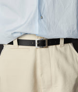 XOLO JEWELRY "Rectangular Buckle -Black Leather-"