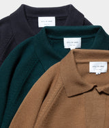 STILL BY HAND "KN02234" Skipper Knit Polo Shirt