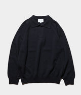 STILL BY HAND "KN02234" Skipper Knit Polo Shirt