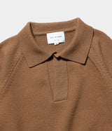 STILL BY HAND "KN02234" Skipper Knit Polo Shirt