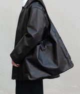 SSSTEIN 26SS "LEATHER SHOULDER BAG"