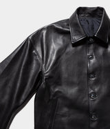 YOKO SAKAMOTO "LEATHER COACH JACKET"