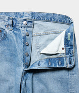 A.PRESSE "Washed Denim Pants"