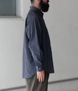 STILL BY HAND "SH03234"  Wide L/S Shirts