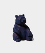 Kenji Sato "Sitting Bear(Ryukyu Aizome)"