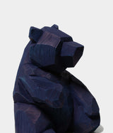 Kenji Sato "Sitting Bear(Ryukyu Aizome)"
