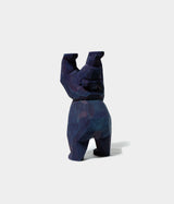 佐藤憲治 "逆立ち熊 槐 (琉球藍染)"