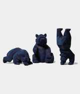 Kenji Sato "Sitting Bear(Ryukyu Aizome)"