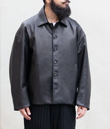 YOKO SAKAMOTO "LEATHER COACH JACKET"