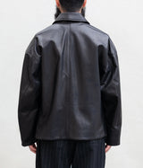 YOKO SAKAMOTO "LEATHER COACH JACKET"