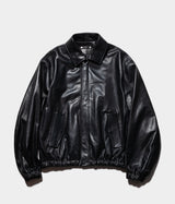 SSSTEIN "LEATHER ZIP BLOUSON"