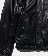 SSSTEIN "LEATHER ZIP BLOUSON"
