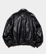 SSSTEIN "LEATHER ZIP BLOUSON"