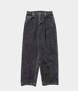 SSSTEIN "CHEMICAL BLEACHED DENIM JEANS"