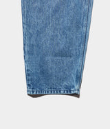 SSSTEIN "CHEMICAL BLEACHED DENIM JEANS"